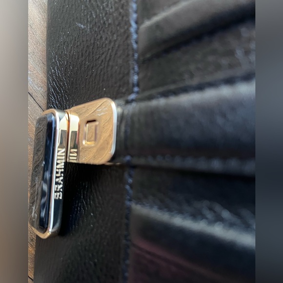 NWT Brahmin SET Rosalie Convertible Bag and Veronica Wallet in BLACK GRYPHON - Picture 5 of 17